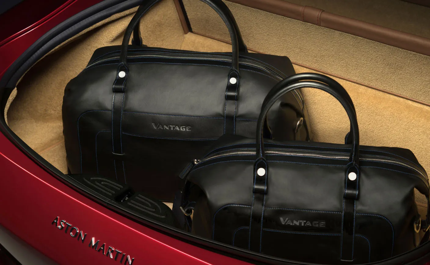 Aston Martin New Vantage Seven Piece Luggage Set - Leather