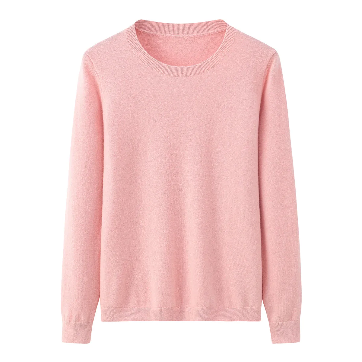 Basic Crewneck Cashmere Sweater CS002