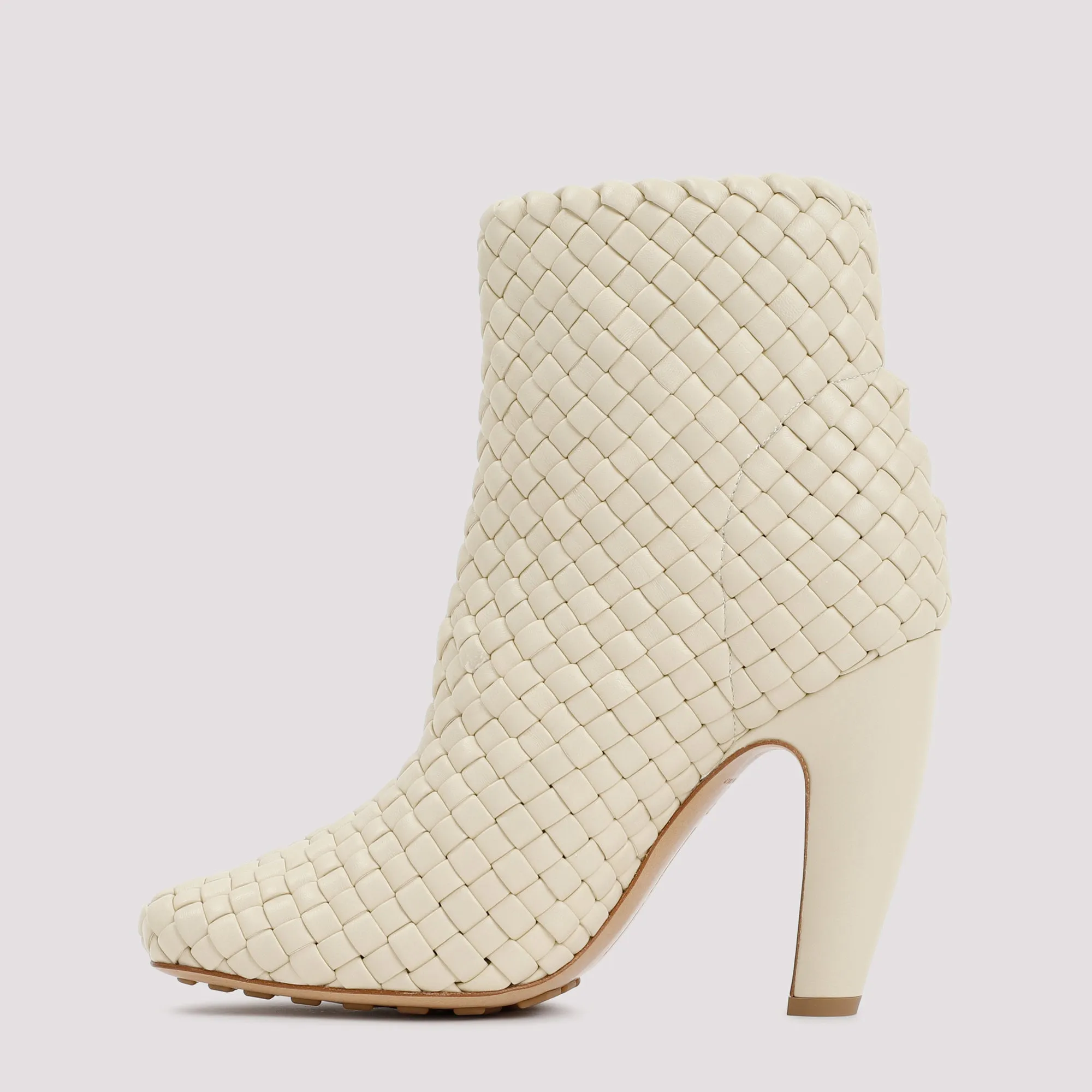 BOTTEGA VENETA MINI LIDO WEAVE ANKLE BOOTS