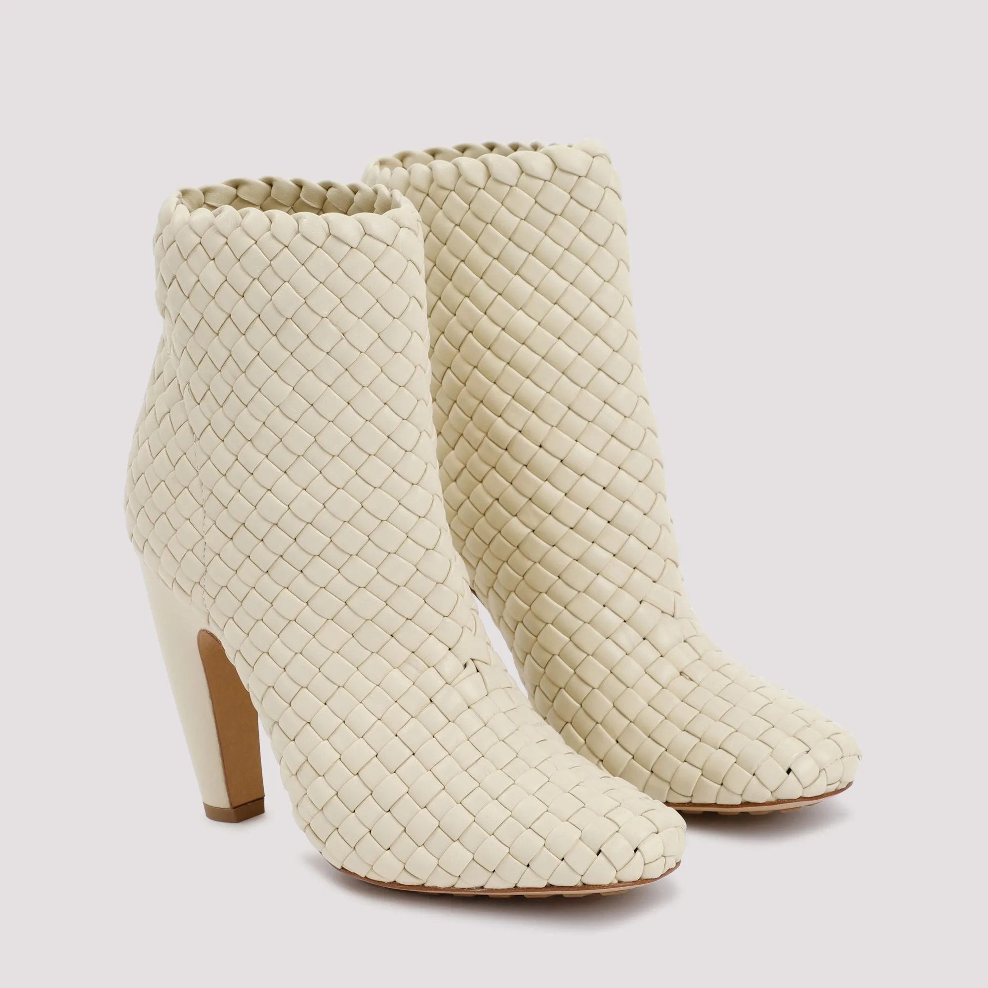 BOTTEGA VENETA MINI LIDO WEAVE ANKLE BOOTS