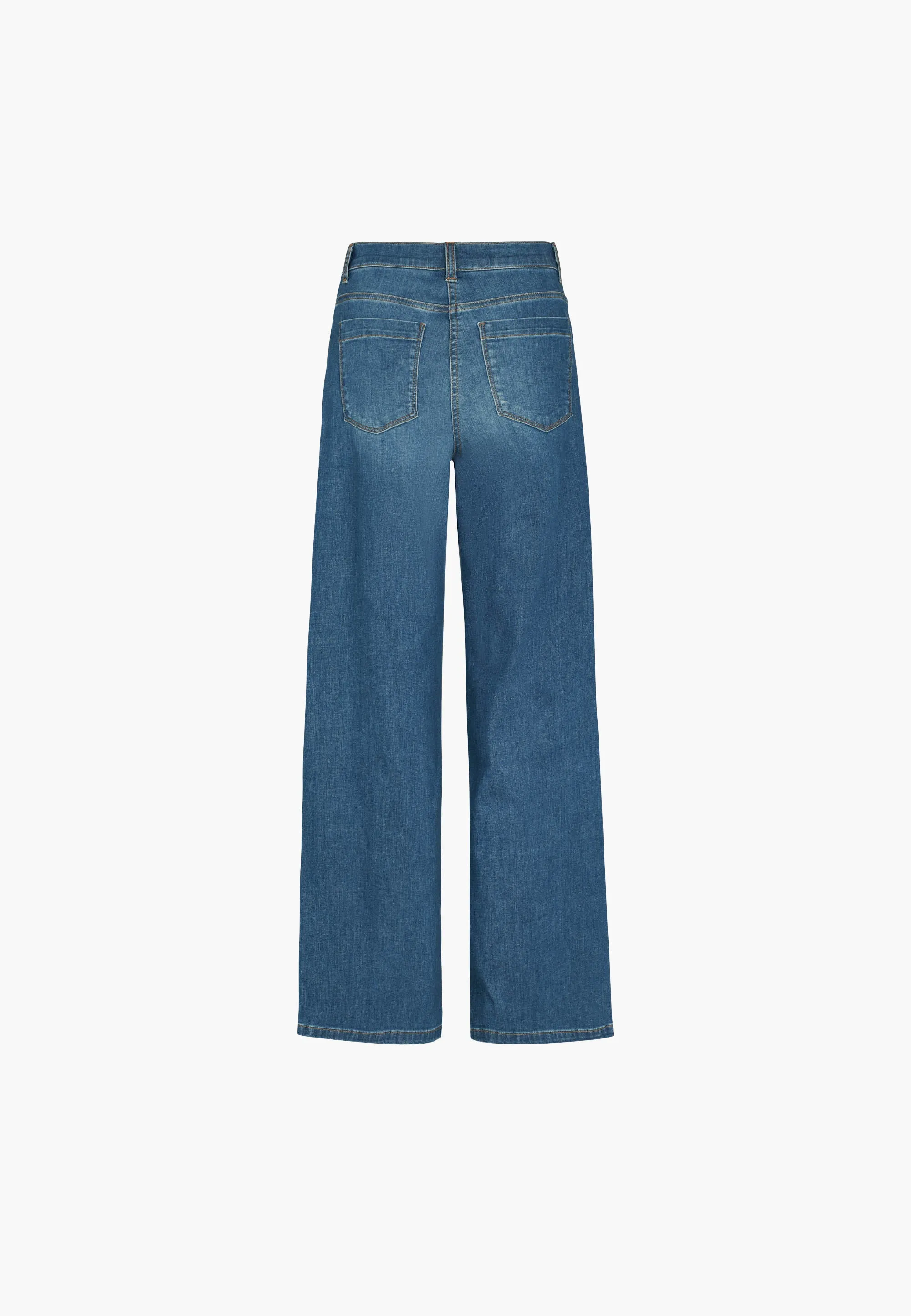 Carol Loose - Medium Length - Washed Blue Denim