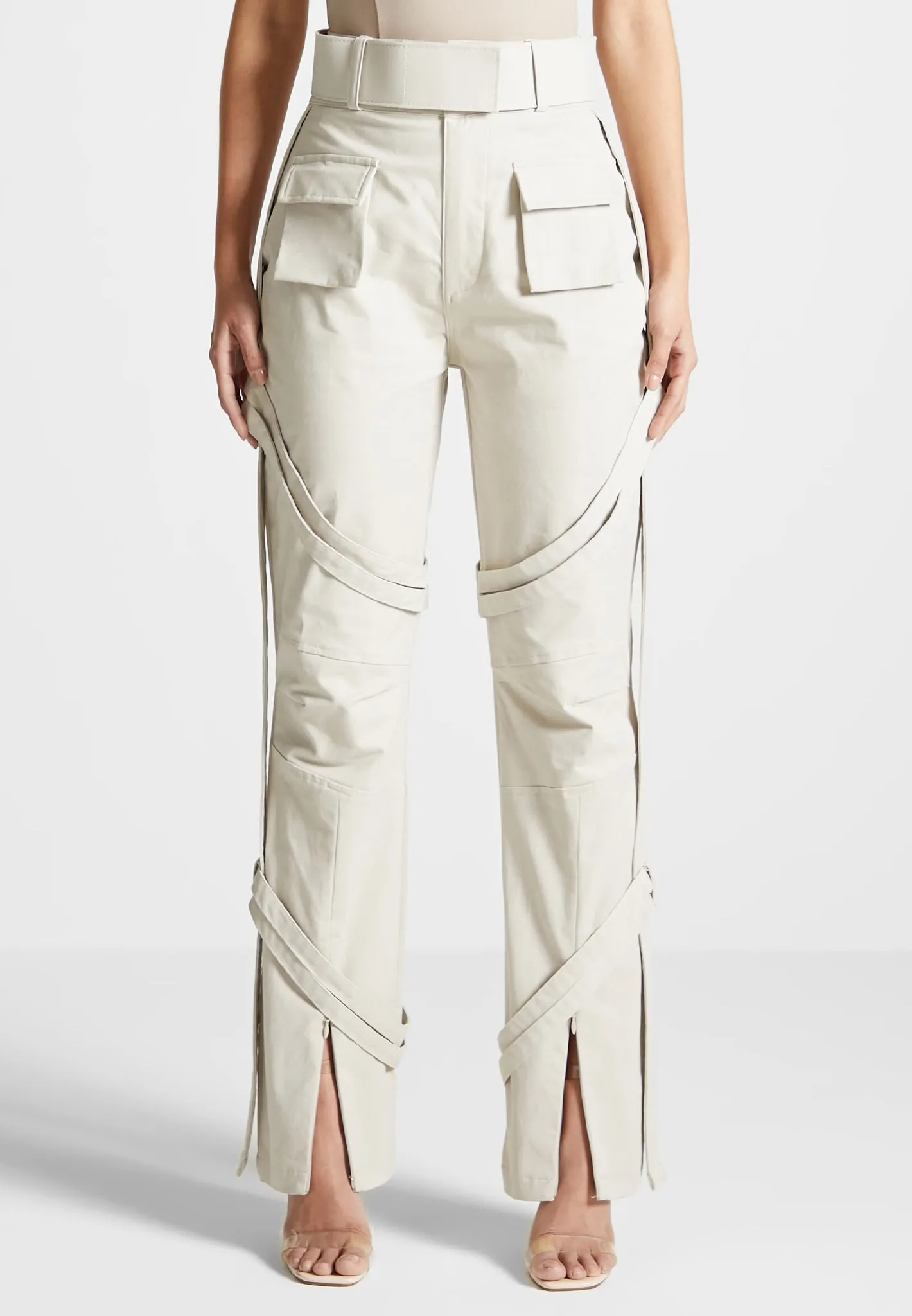 Carpenter Cargo Trousers - Beige