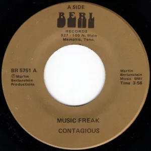 Contagious  - Music Freak (7") (Very Good Plus (VG )) **USED 45**