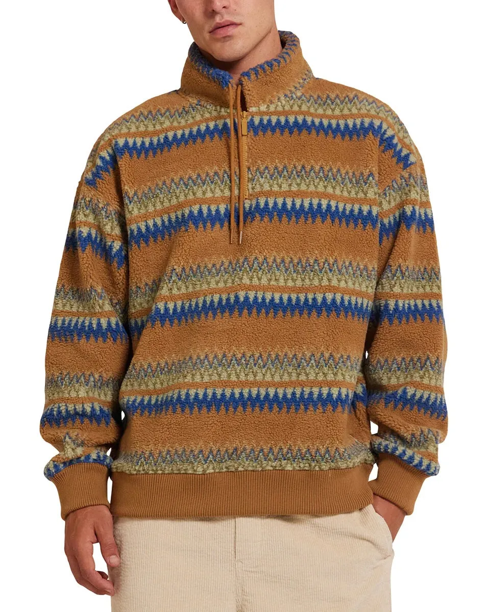 Deus Ex Machina Dylan Polar Fleece - Multi Stripe