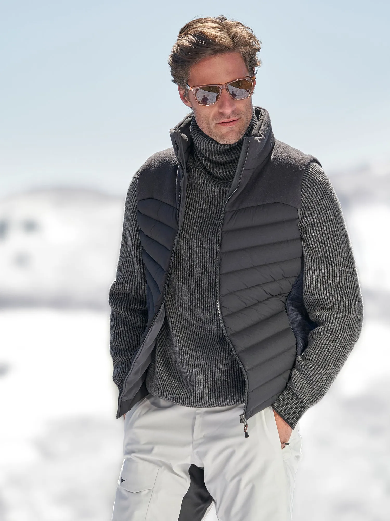 Dinghy Cashmere Turtleneck Ski Sweater