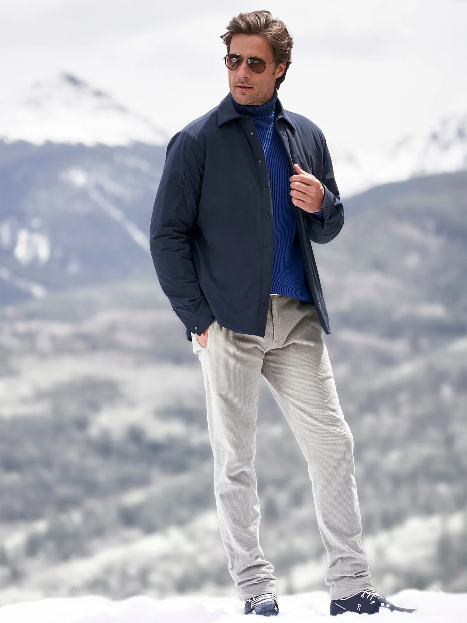 Dinghy Cashmere Turtleneck Ski Sweater