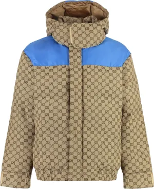 GG FABRIC DOWN JACKET