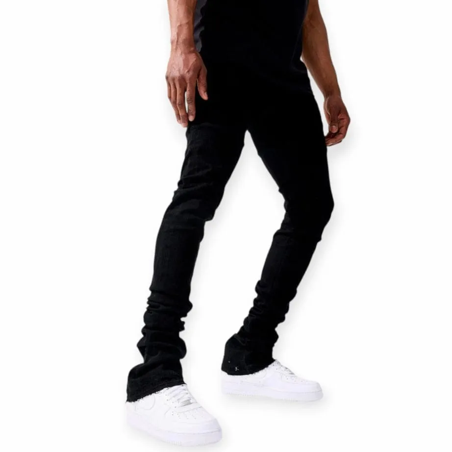 Jordan Craig Martin Stacked Kingsbridge Denim (Jet Black) JTF1120A