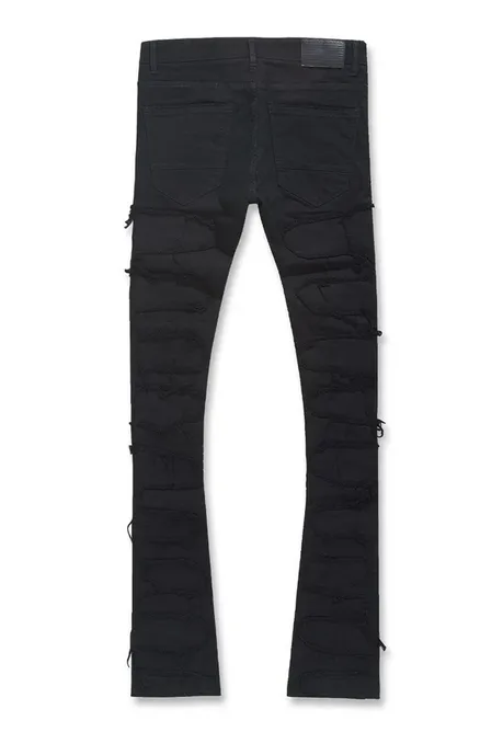 Jordan Craig Martin Stacked - Python Denim (Black) JTF1130A