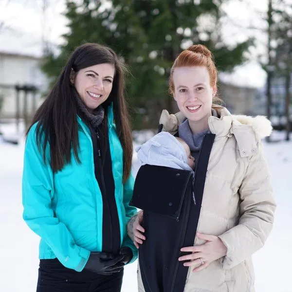 Make My Belly Fit Maternity & Babywearing Universal Zip Adapter   Jacket Extender   Warmth Layer