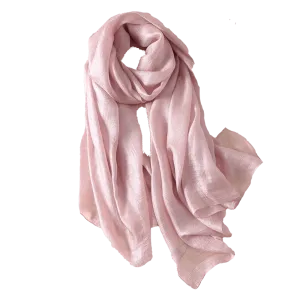 Misty Rose Fashion Scarf