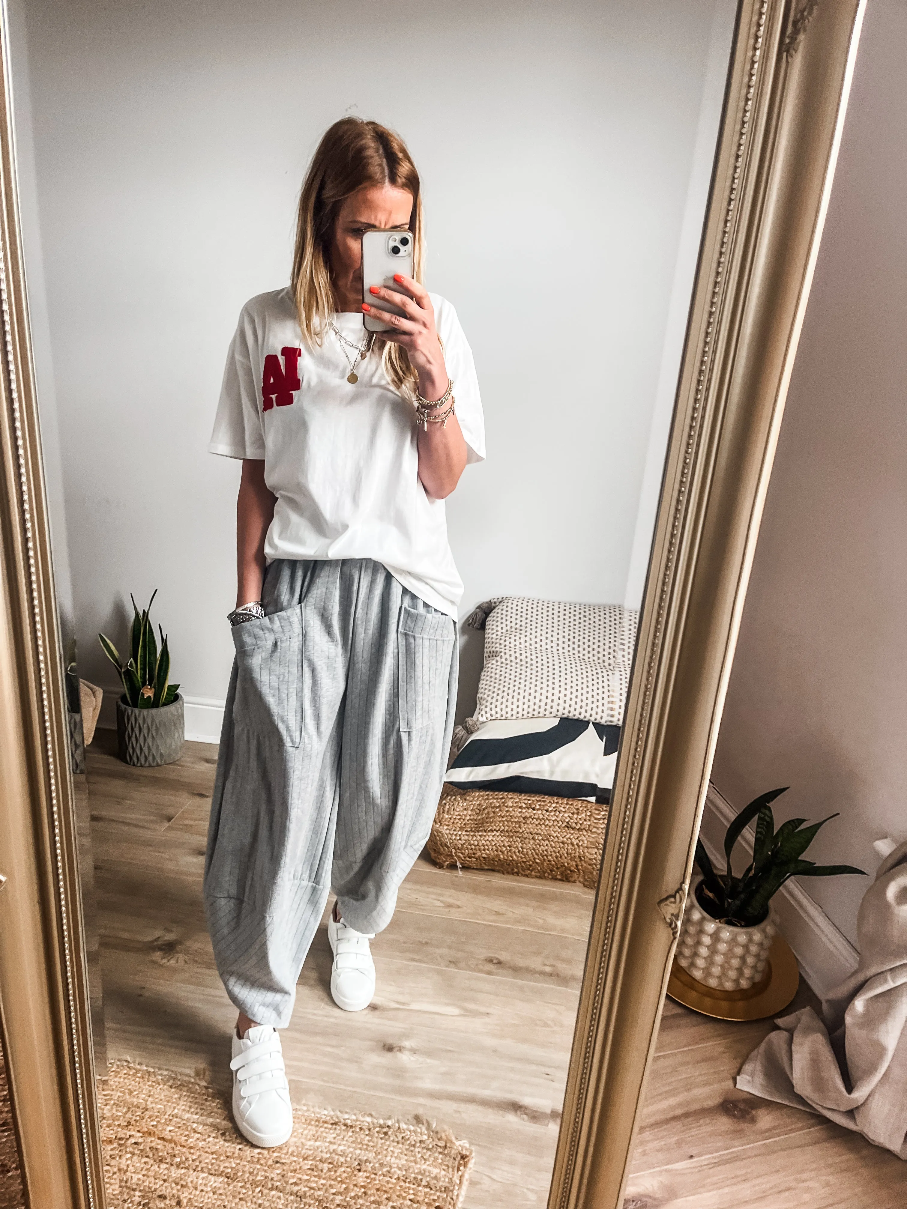 Pocket Balloon Jersey Trousers