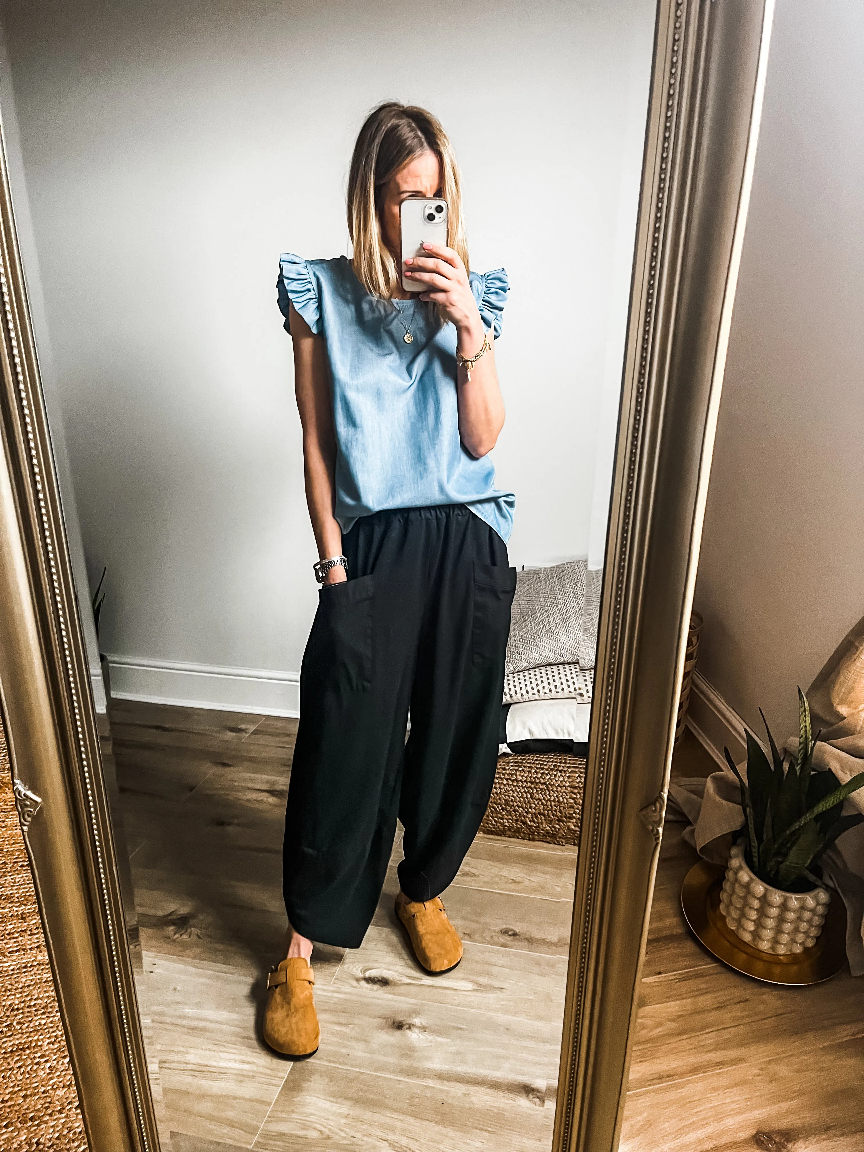 Pocket Balloon Jersey Trousers