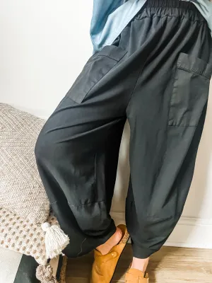 Pocket Balloon Jersey Trousers